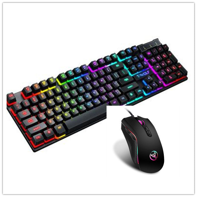 Gaming USB Luminous Wired Keyboard – Floating Keycap Design