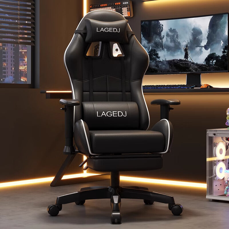 Long-Session Gaming Chair – E-Sports Ergonomic Design with Height Control