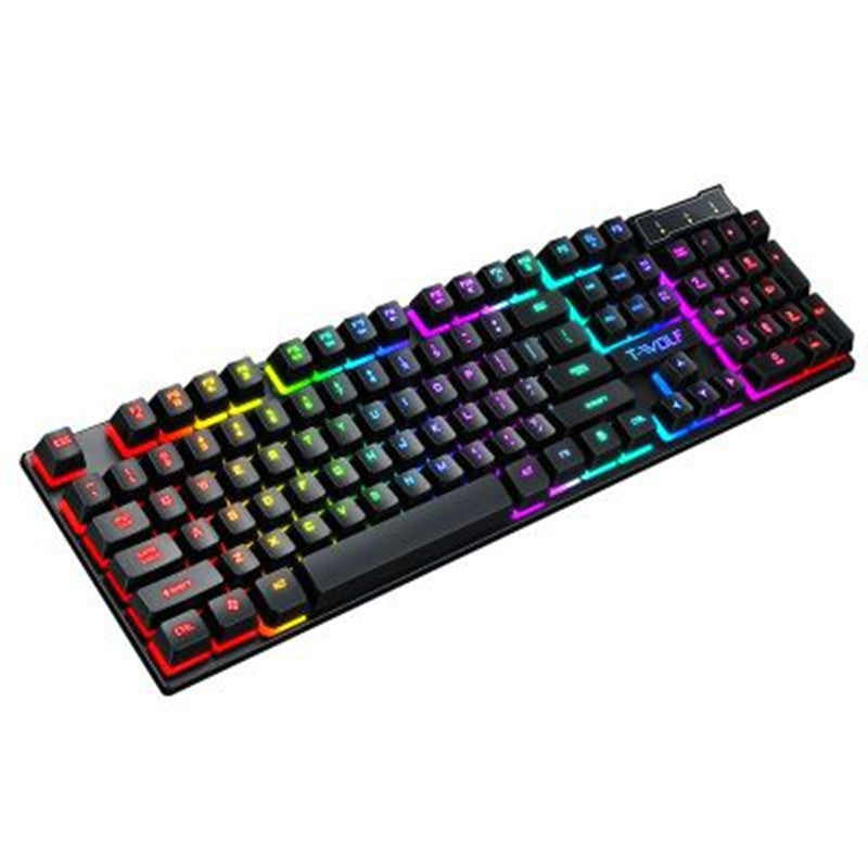 Gaming USB Luminous Wired Keyboard – Floating Keycap Design