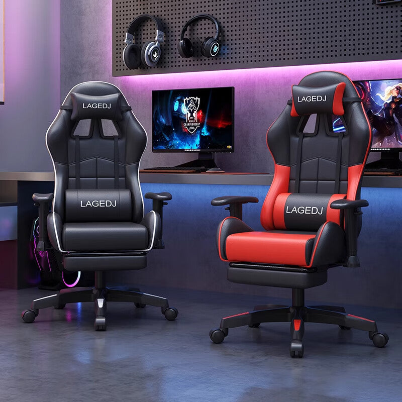 Long-Session Gaming Chair – E-Sports Ergonomic Design with Height Control
